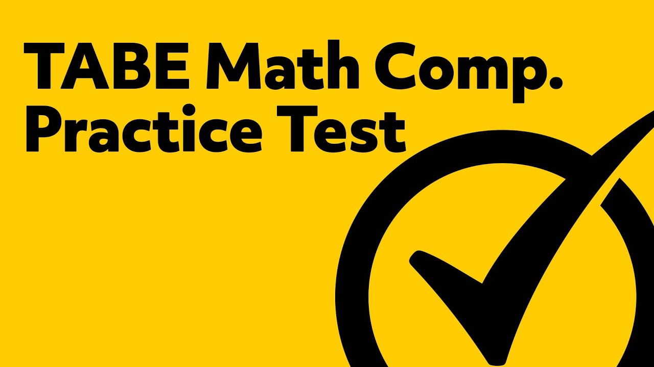 Amazing TABE Math Practice Test