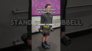 Dumbbell Single-Leg Calf Raise demonstration thumbnail