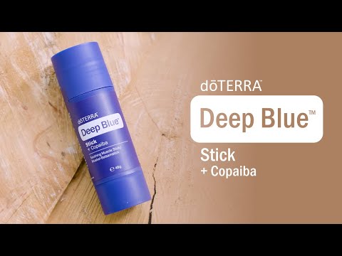 The new doTERRA Deep Blue Stick (Translated Subtitles)