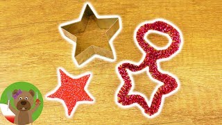 Dekoracja świąteczna | dwa pomysły na gwiazdki z foremki | DIY Kids