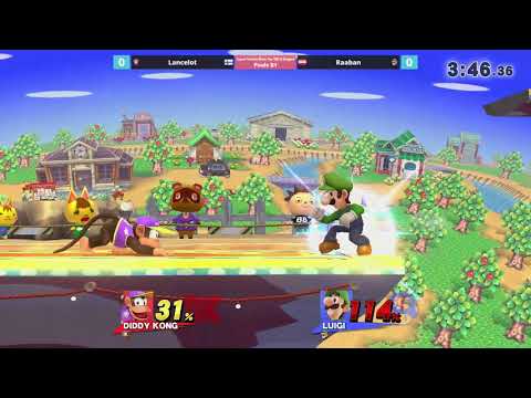 VCA - Lancelot (Diddy) Vs. Raaban (Luigi) - Pools - Smash 4 Singles