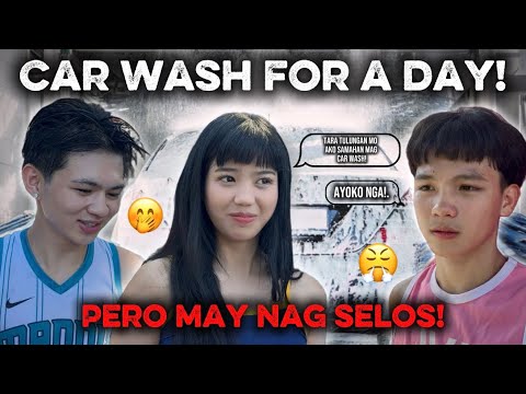 CAR WASH FOR A DAY’ PERO MAY NAG SELOS | FAMILYAY