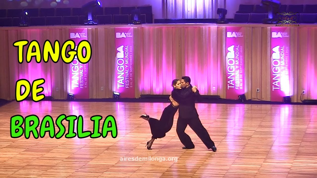 Mundial de tango 2022, Semifinal escenario Juliano Andrade, Paula Emerick, Brasilia, Brasil