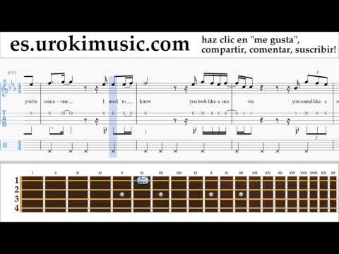 Como Tocar Ukulele Adele - When We Were Young Tablatura Parte#2 um-i927