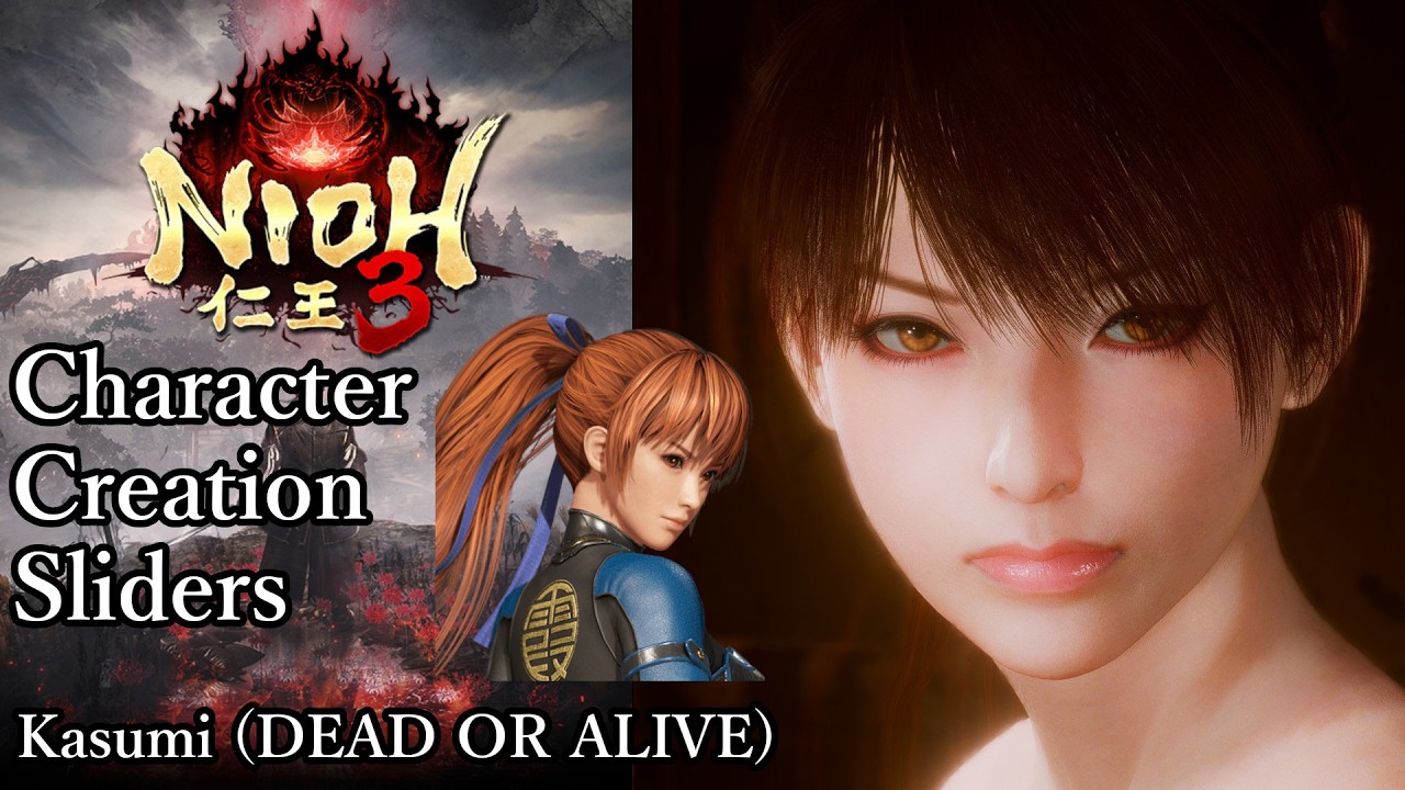 NIOH3 Character Creation - Kasumi (DEAD OR ALIVE)