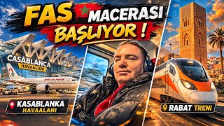 FAS Yolculuğu Başlıyor! 🇲🇦 KASABLANKA Havalimanı & RABAT Tren Rehberi