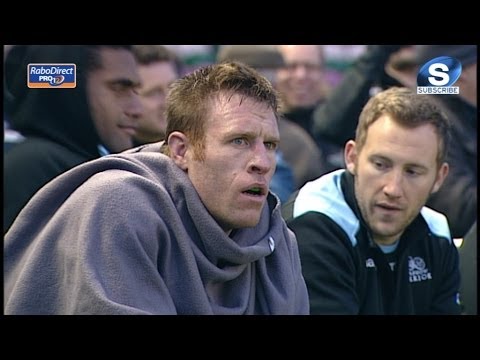 Tyrone Holmes Yellow Card Edinburgh v Glasgow Warriors 26th December 2013