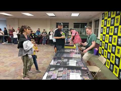 LIVE Pokémon card vendor POV - trading card con Tulsa, OK