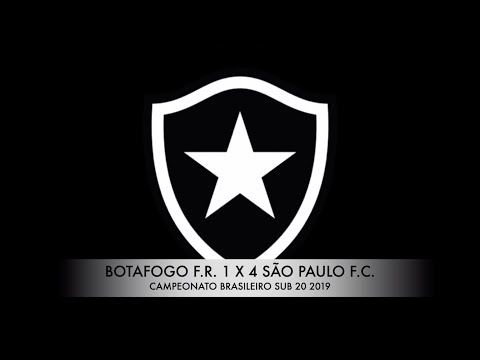 Gols - Botafogo 1 x 4 São Paulo - 12R Campeonato Brasileiro Sub 20 2019