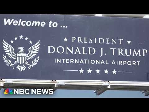 Palm Beach airport renamed after President Trump