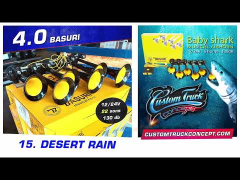 Klaxon Basuri Baby Shark 4.0 12/24V #horn