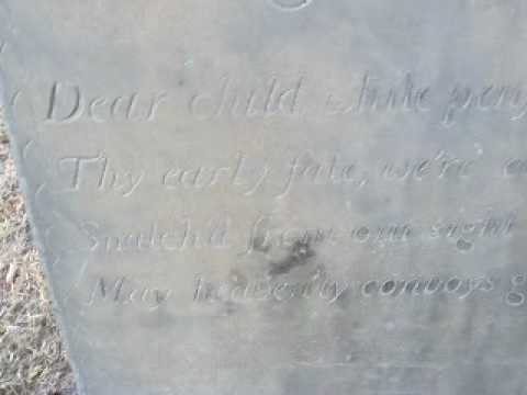 Broad Street Cemetery - Salem, MA - Felt Family Gravestones, March 2009