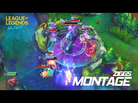 Wild Rift ZIGGS Montage - Best ZIGGS Plays | LoL Wild Rift Montage