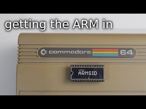 Testing a modern replacement for the Commodore 64 SID chip.
