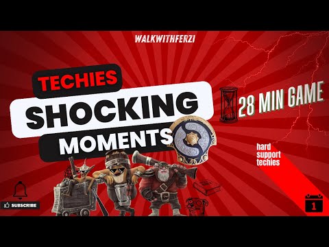 They Laughed When I Picked Techies as Position 5... But I Carried the Game! 💣🔥