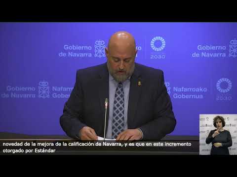 Navarra, la única región europea con dos escalones por encima de su país soberano para Standard&Poor’s Navarra, la única región europea con dos escalones por encima de su país soberano para Standard&Poor’s
