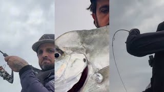 נתפס דג על שם ראש ממשלה (+-6kg) ציוד סופר לייט ג׳יגינג