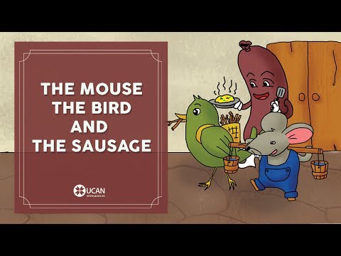 Learn English Listening | English Stories - 67. The Mouse, the Bird, and the Sausage