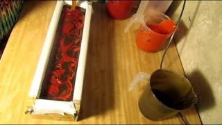 Homemade Cold Process Fall Soap, Making Autumn Harvest