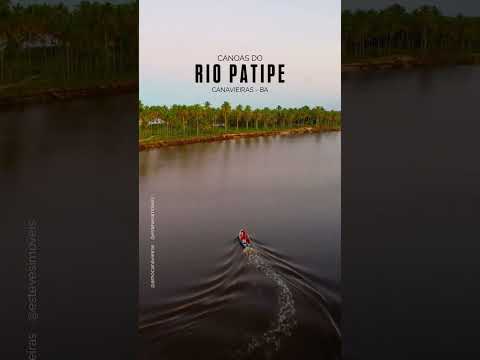 “O Rio Patipe, as canoas e a magia do pôr do sol.” Isso é Canavieiras… | LINK NA BIO  #vidanapraia