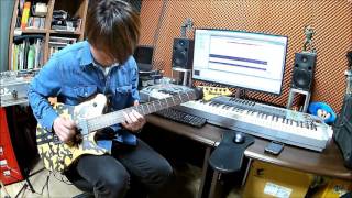 Sixx: A.M. without you Solo guitar cover