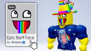 How To Get The New RAINBOW EPIC FACE on Roblox 🤩