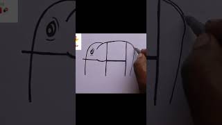 fH in to elephant very simple Drawing short viral explore reels Mp4 3GP & Mp3