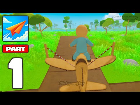 Epic Plane Evolution Gameplay Walkthrough Part 1 - Tutorial Launch Your Plane (Android,iOS)