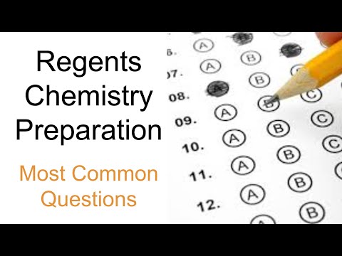 NYS Regents Review | Most Common Questions