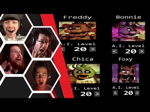 Lets Players Reaction To Their First 20/20 Attempt - Five Nights At Freddy's