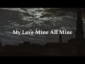 My Love Mine All Mine - Mitski (Karaoke/Minus One Version)