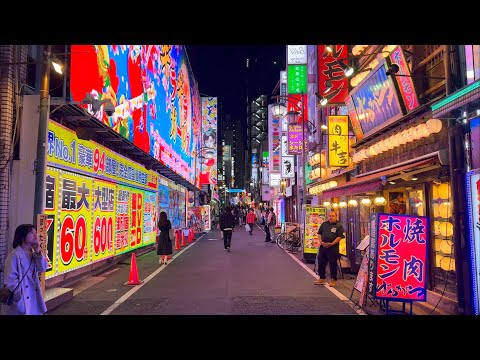 Tokyo Red Light District - Shinjuku Kabukicho 歌舞伎町散歩 To Shibugia 渋谷区- Japan Walking Tour
