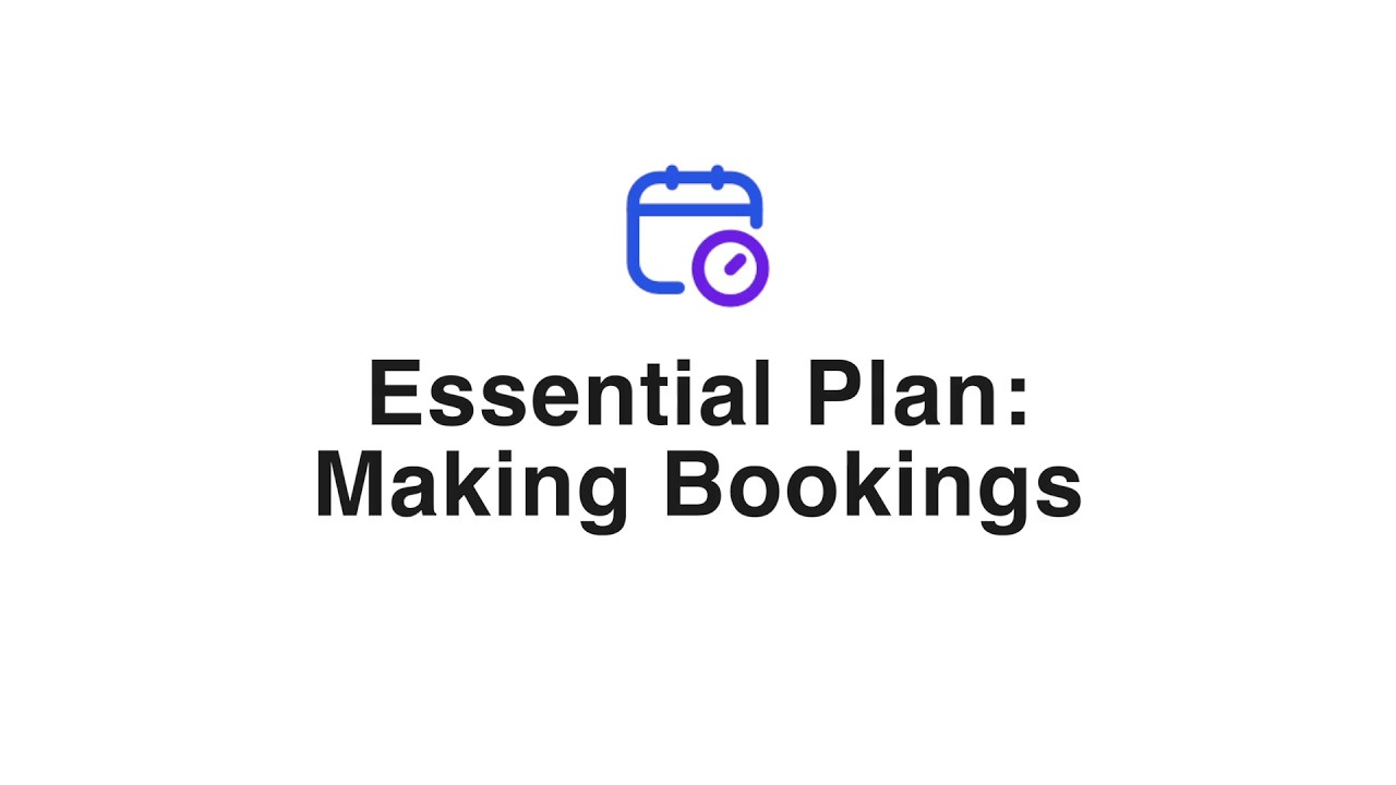 Making Bookings