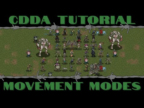 CDDA Tutorial - Movement Modes