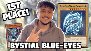 1ST PLACE! Bystial Blue-Eyes White Dragon Deck Profile! | February 2025