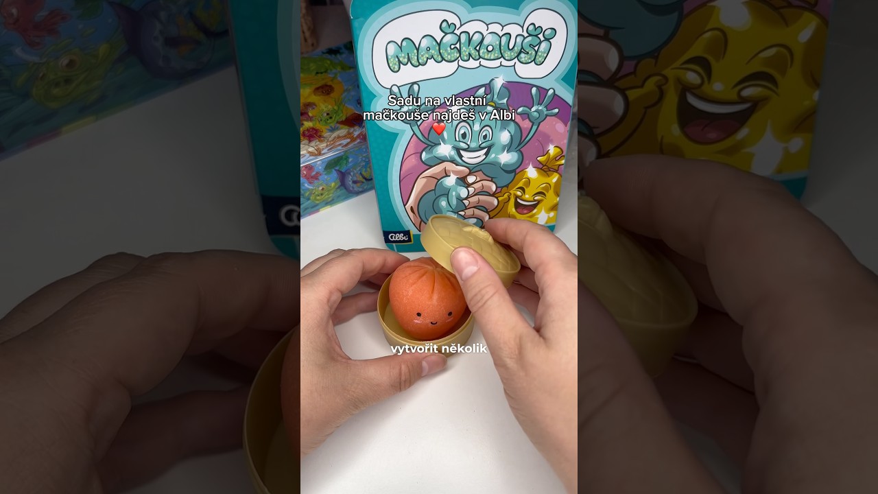 Mačkouši - DIY mačkací knedlíček