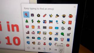 How to open Emoji in Windows Computer