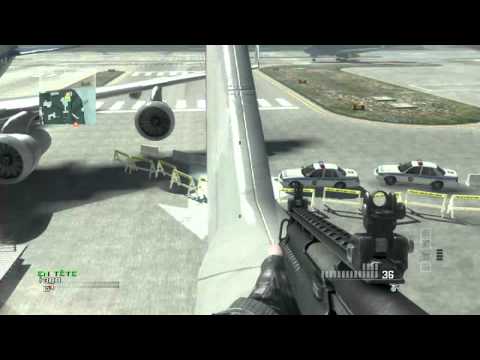 comment monter sur l'avion dans terminal mw3 xbox