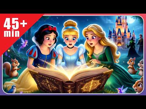 Princess Stories Compilation ✨ 45-Min Fairy Tales | Cinderella, Snow White, The Princess and the Pea