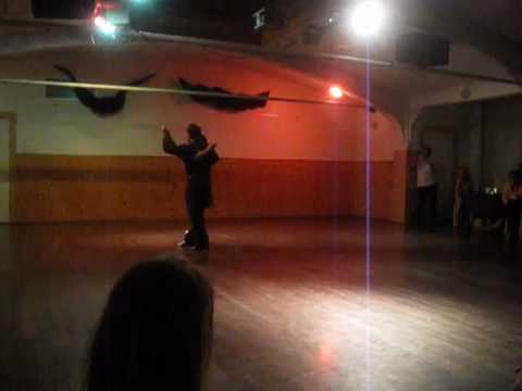  Felipe Zarzar  and  Mamié Sancy  are  dancing  to  a  milonga