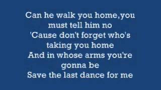 Save The Last Dance For Me - Michael Buble - Lyrics on screen