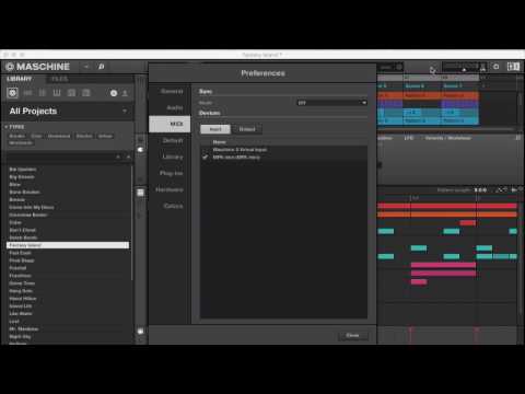 NI MASCHINE STUDIO 2.4.6 QUICK TIPS: LOADING MIDI DEVICES