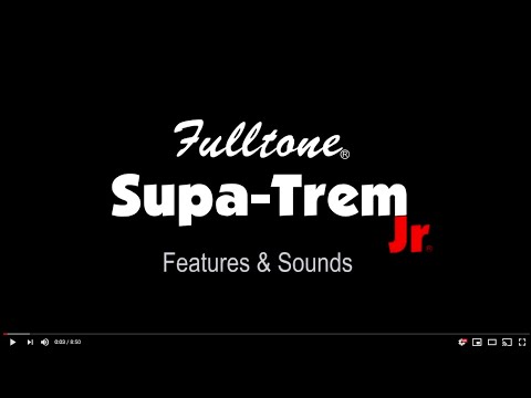 Fulltone Supa-Trem Jr. / Tremolo + NEW (with invoice) image 2