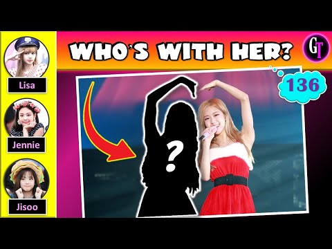 Let's Play BLINK! || GUESS WHO'S WITH HER? || BLACKPINK GAMES