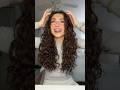 The LIFE CHANGING Routine 🩷 Hair Hairstyles Curlyhairroutine Curlyhair Curlyhairstyles