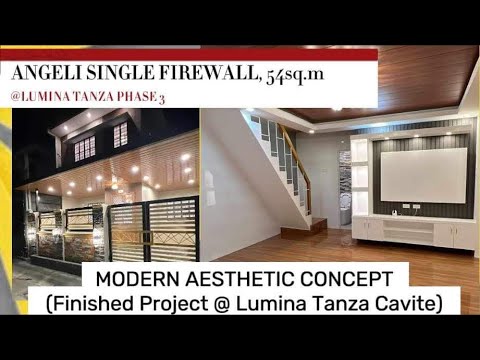 ANGELI SF, 54sq.m,, MODERN AESTHETIC CONCEPT, (Finished Project) @ Lumina Tanza Cavite