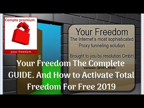 YOUR-FREEDOM 2020 COMPLETE GUIDE(Activate Premium Version for Free) Video