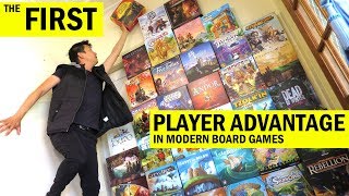 First Player Advantage in Board Games | Settlers of Catan & More!