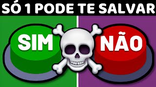 Sim ou Não🤡! Escolha um botão TikTok! NÍVEL PERIGOSO💀| Jogo das Escolhas Quiz | Choose a button