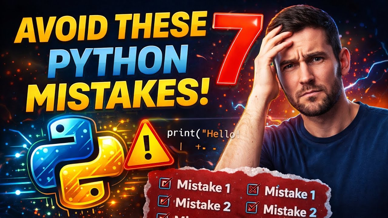 Avoid These 7 Python Mistakes That Are Killing Your Code (2026 Guide)